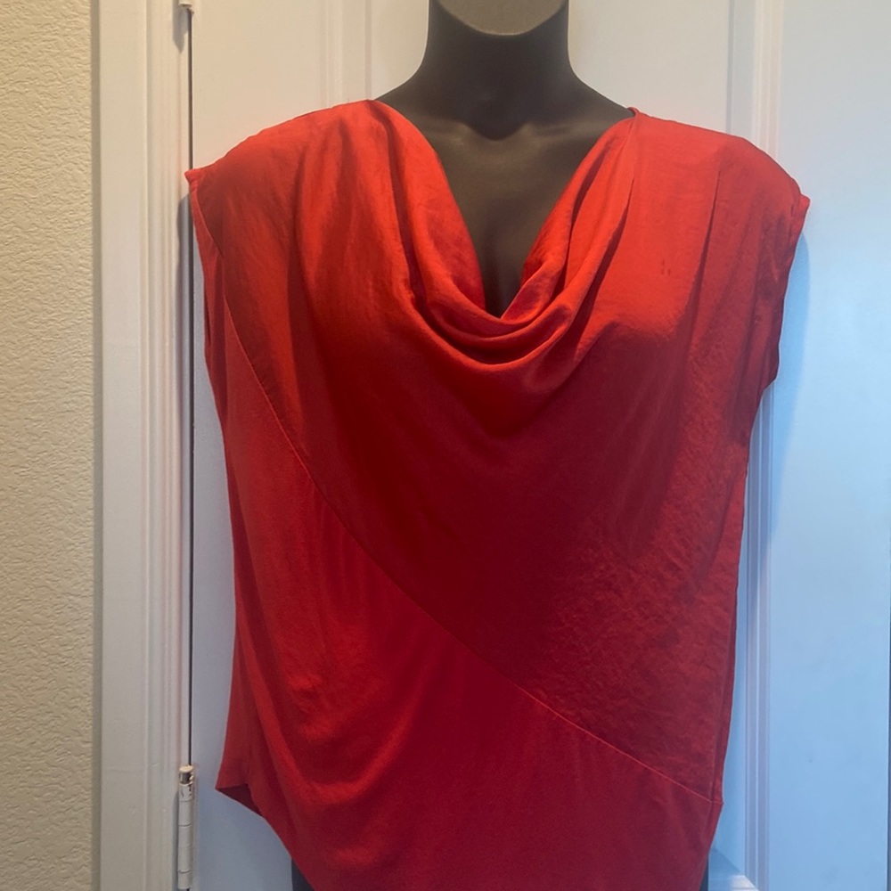 Rust color Vince Camuto Blouse